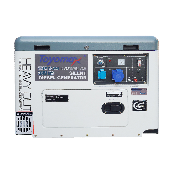 Diesel Generator Set - DGS-DGS-TYM-DG8000LDE-WF&WOATS DG-8000 LDE (W Fan & WO ATS)